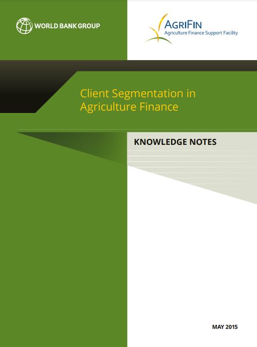 Client Segmentation in Agriculture Finance 2015
