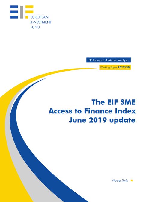EIF SME Access to Finance Index 2019