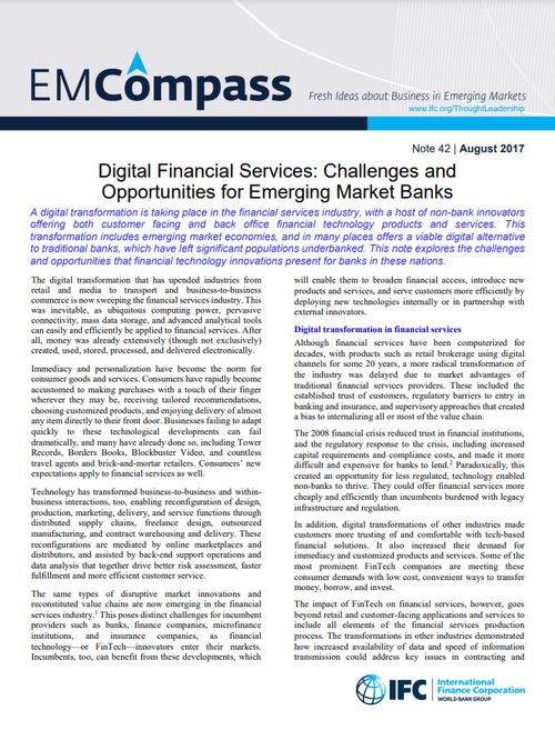 Digital Financial Services 2017