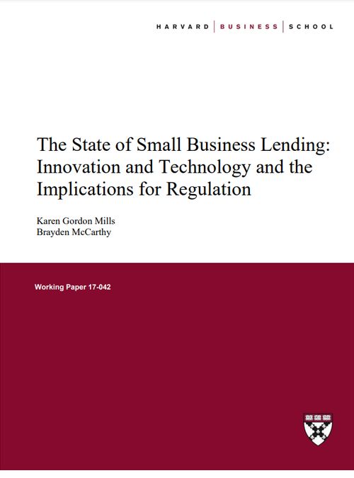 The State of Small Business Lending