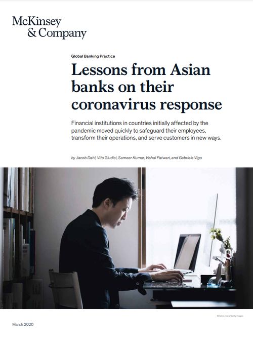 Report Lessons from Asian banks on their coronavirus response 2020