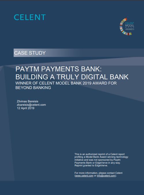 Paytm Payments Bank: Building a Truly Digital Bank