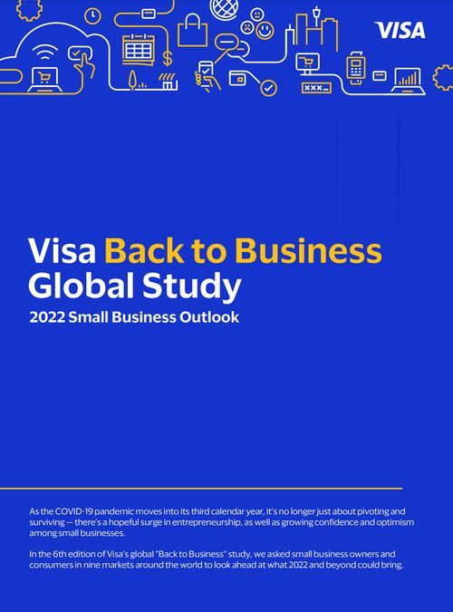 Visa Back to Business Global Study: 2022 Small Business Outlook