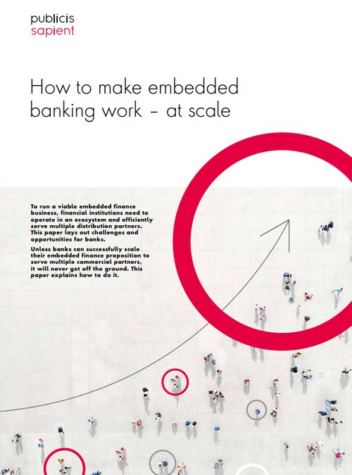 How to make embedded banking work – at scale