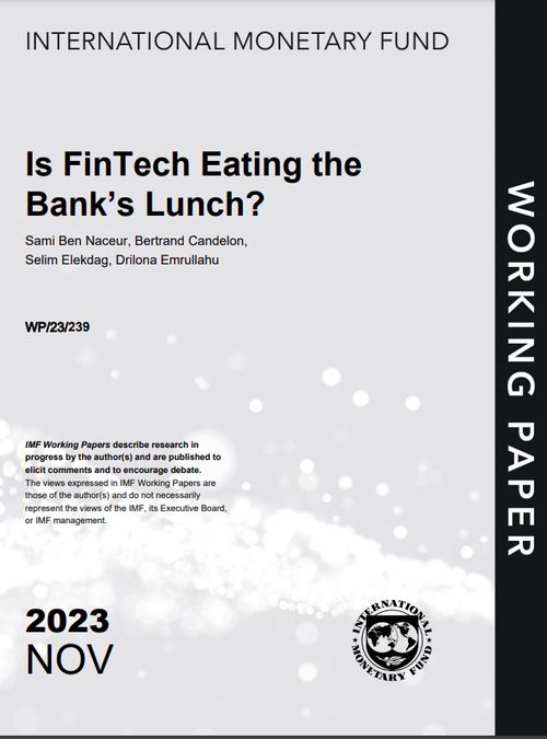 Is FinTech Eating the Bank’s Lunch?