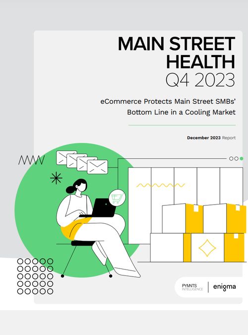 Main Street Health Survey Q4 2023: eCommerce Protects Main Street SMBs' Bottom Line in a Cooling Market