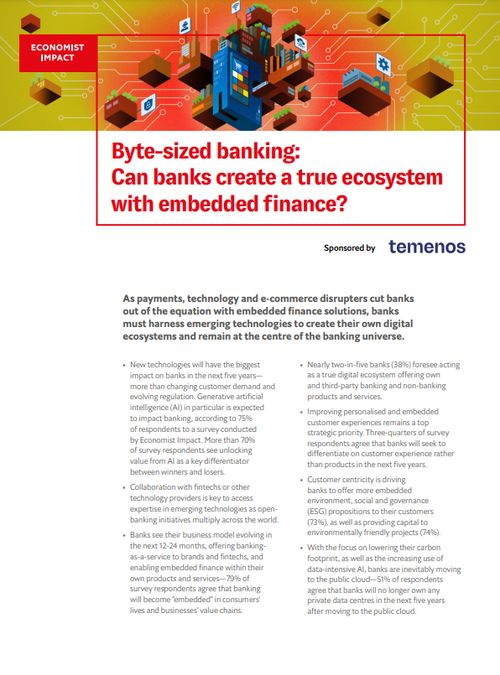 Can banks create a true ecosystem with embedded finance?